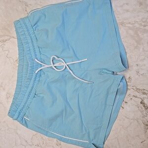 Light Blue Men's Firotti Athletic Shorts, Small